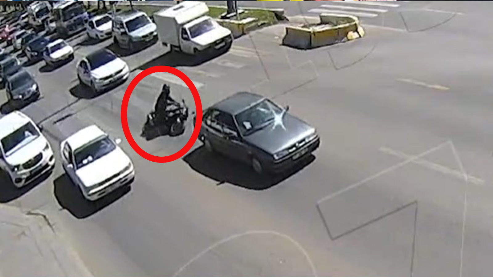 Trafik kazaları KGYS kameralarına yansıdı