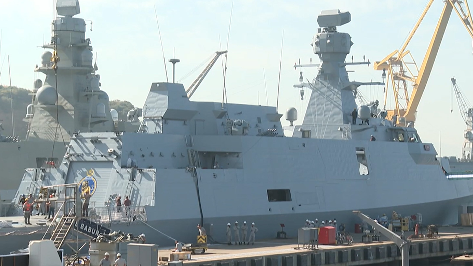 Tek kalemde 'en büyük deniz ihracatı' olmuştu... PNS BABUR Pakistan'a teslim edildi