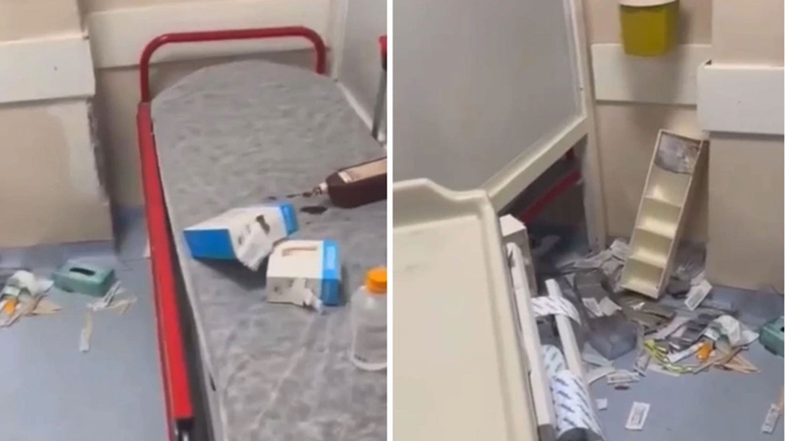 Bir yılda 521 kez giriş! Madde bağımlısı şahıs hastane birbirine kattı