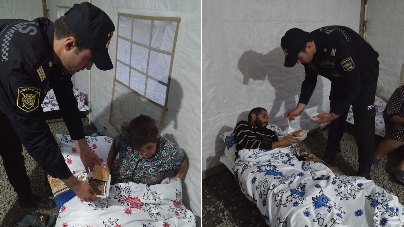 Azerbaycan polisinin merhameti yüreklere dokundu: Ermeni sivillere gıda yardımı yaptığı anlar izlenme rekoru kırdı