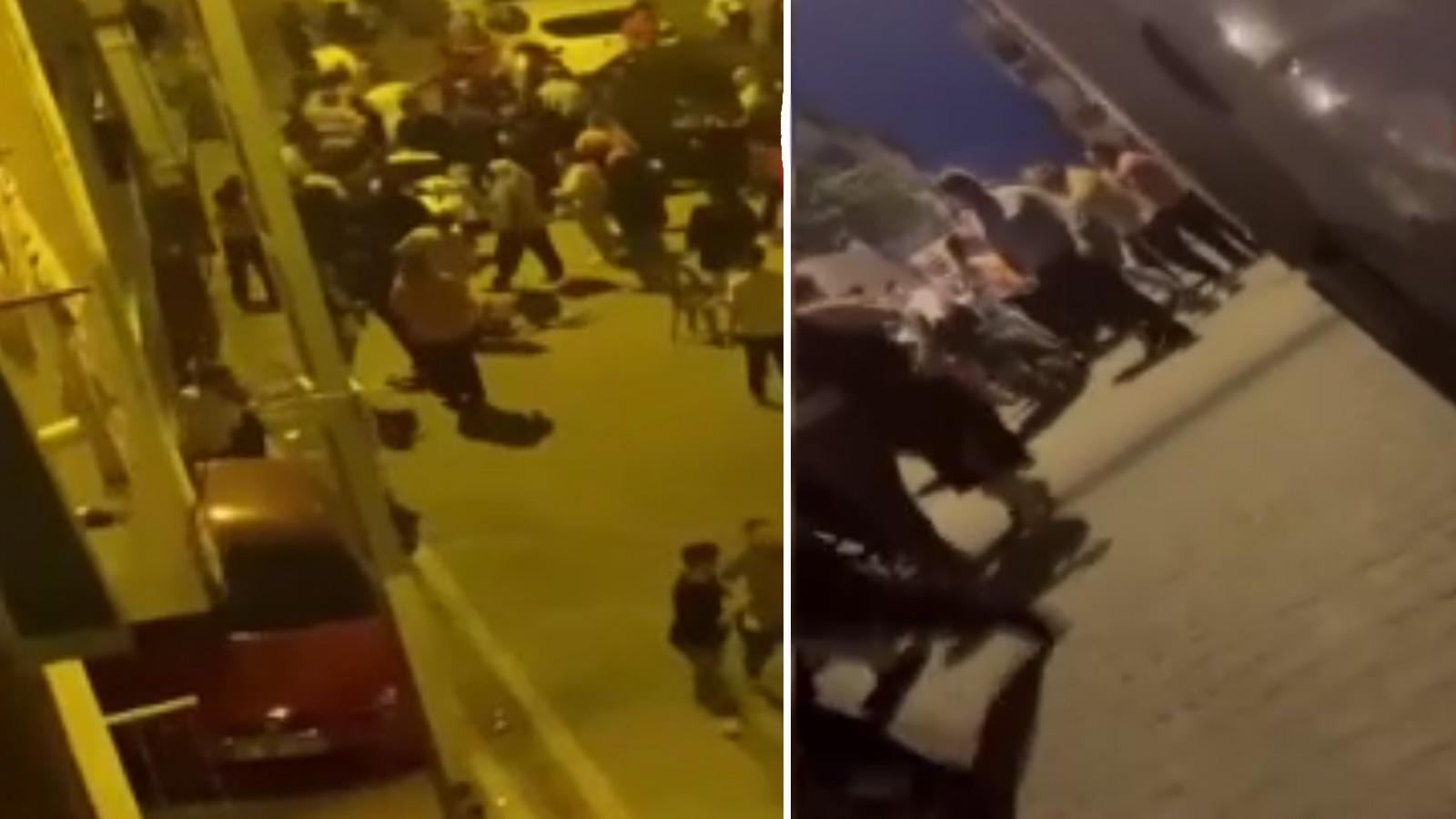 Kına gecesinde halay başı olma kavgası: O anlar kamerada