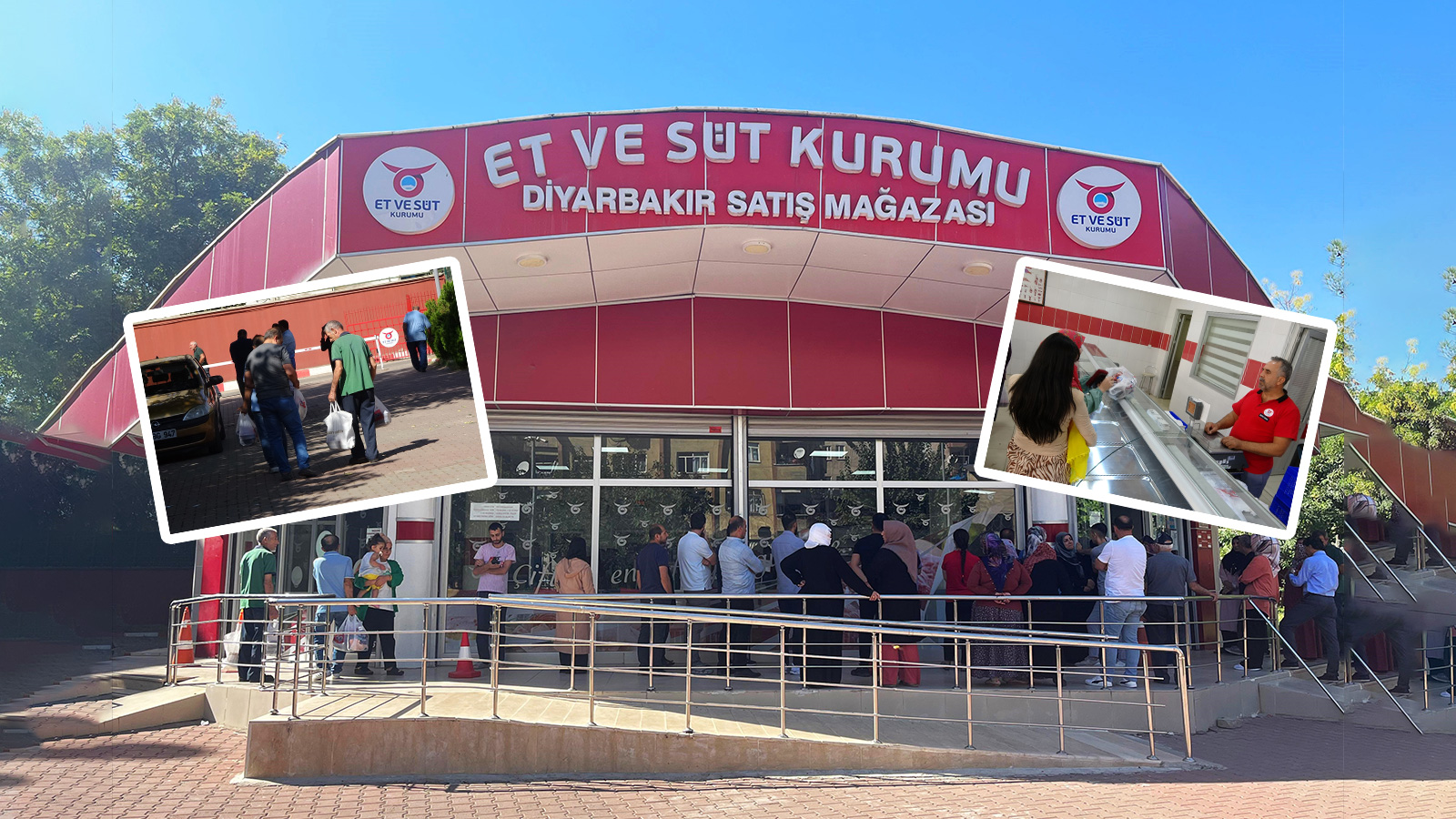 ESK'da ucuz et nöbeti, vatandaş kuyruğa girdi