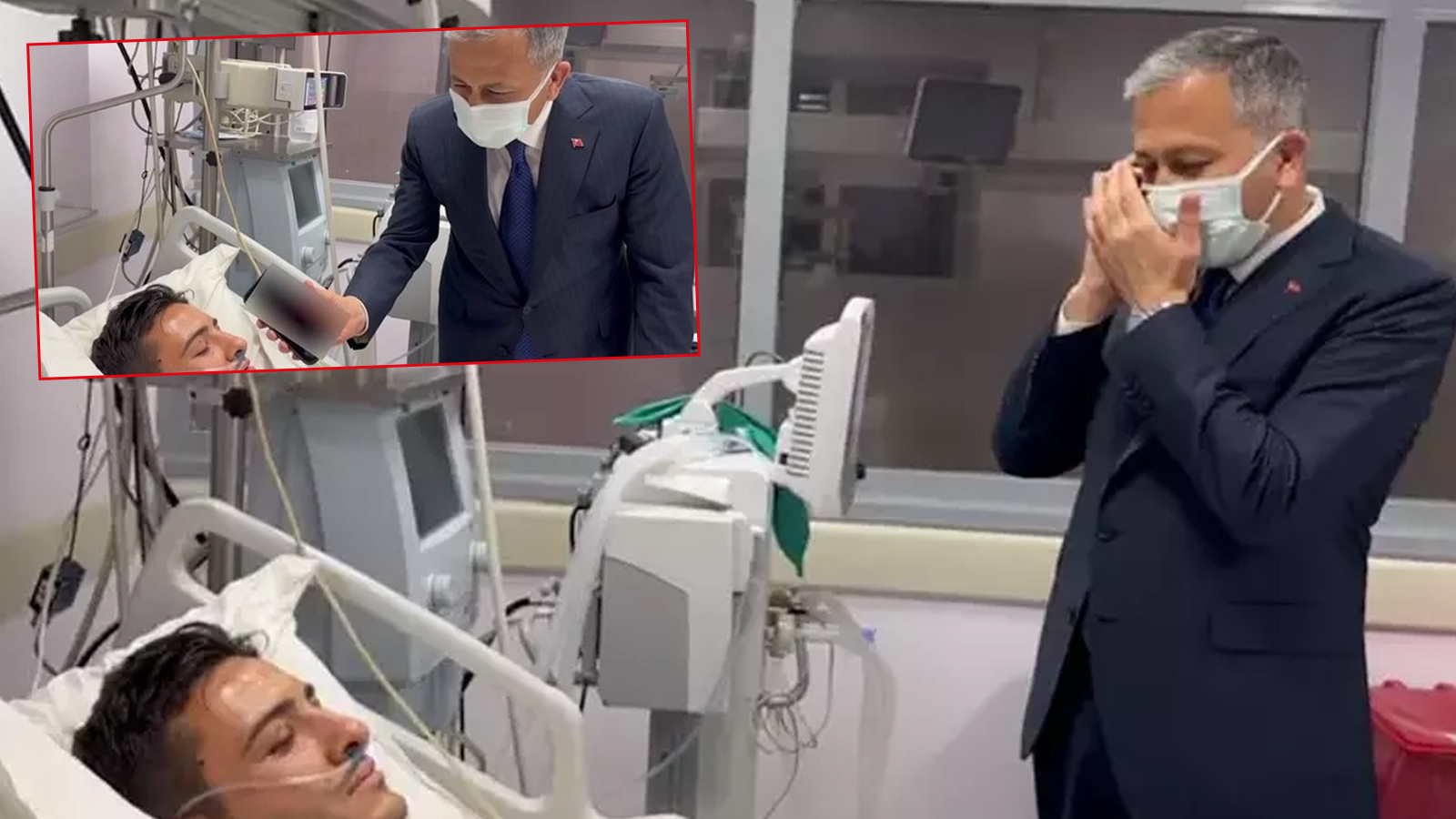 Cumhurbaşkanı Erdoğan, kahraman polis Alim Reis ile görüştü