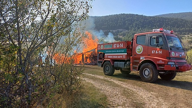 Karabük'te esrarengiz yangınlar: 2 günde tam 9 defa...