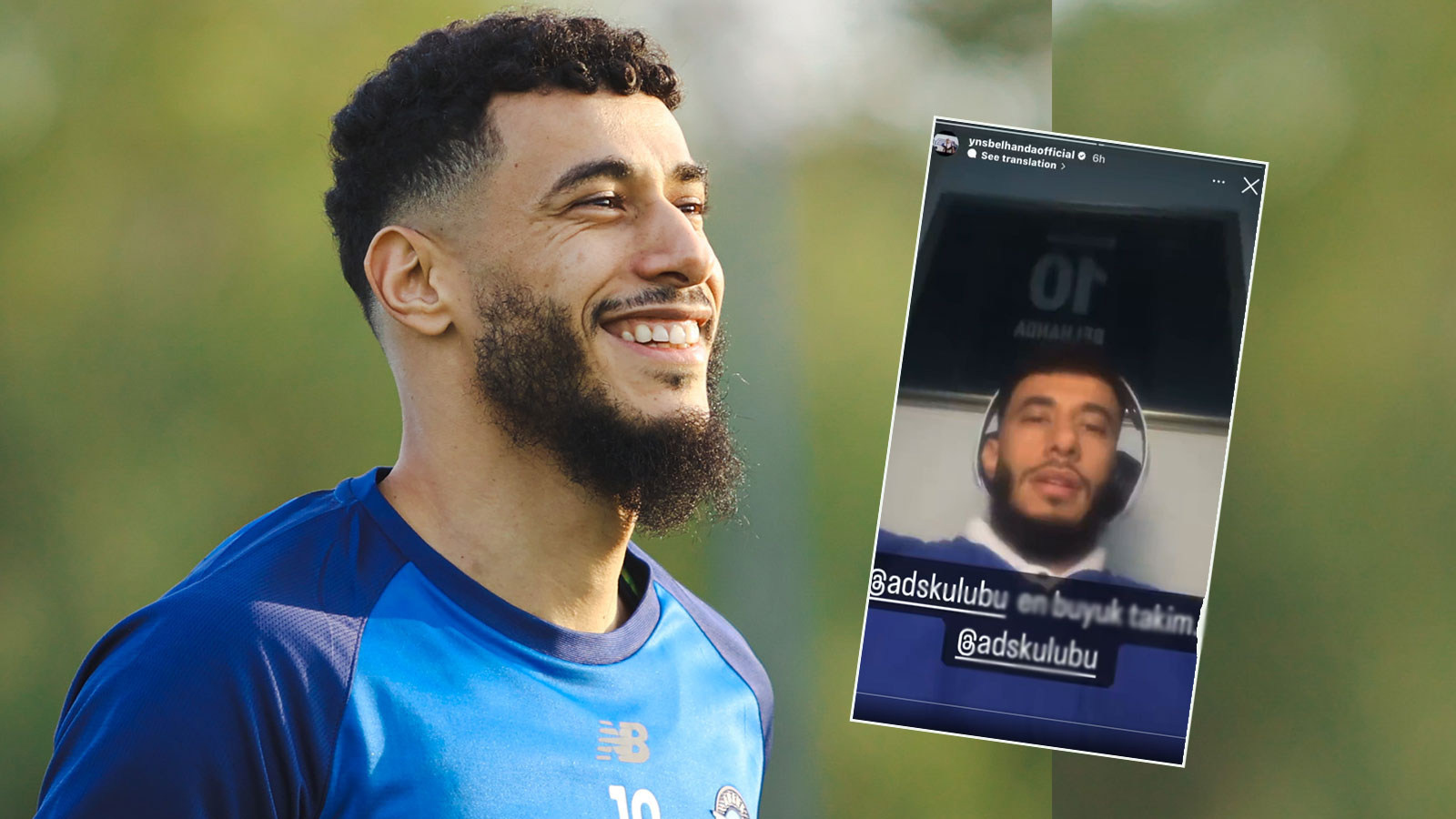 Belhanda'nın paylaşımı olay oldu! Beşiktaş ve Trabzonspor'a göndermede bulundu