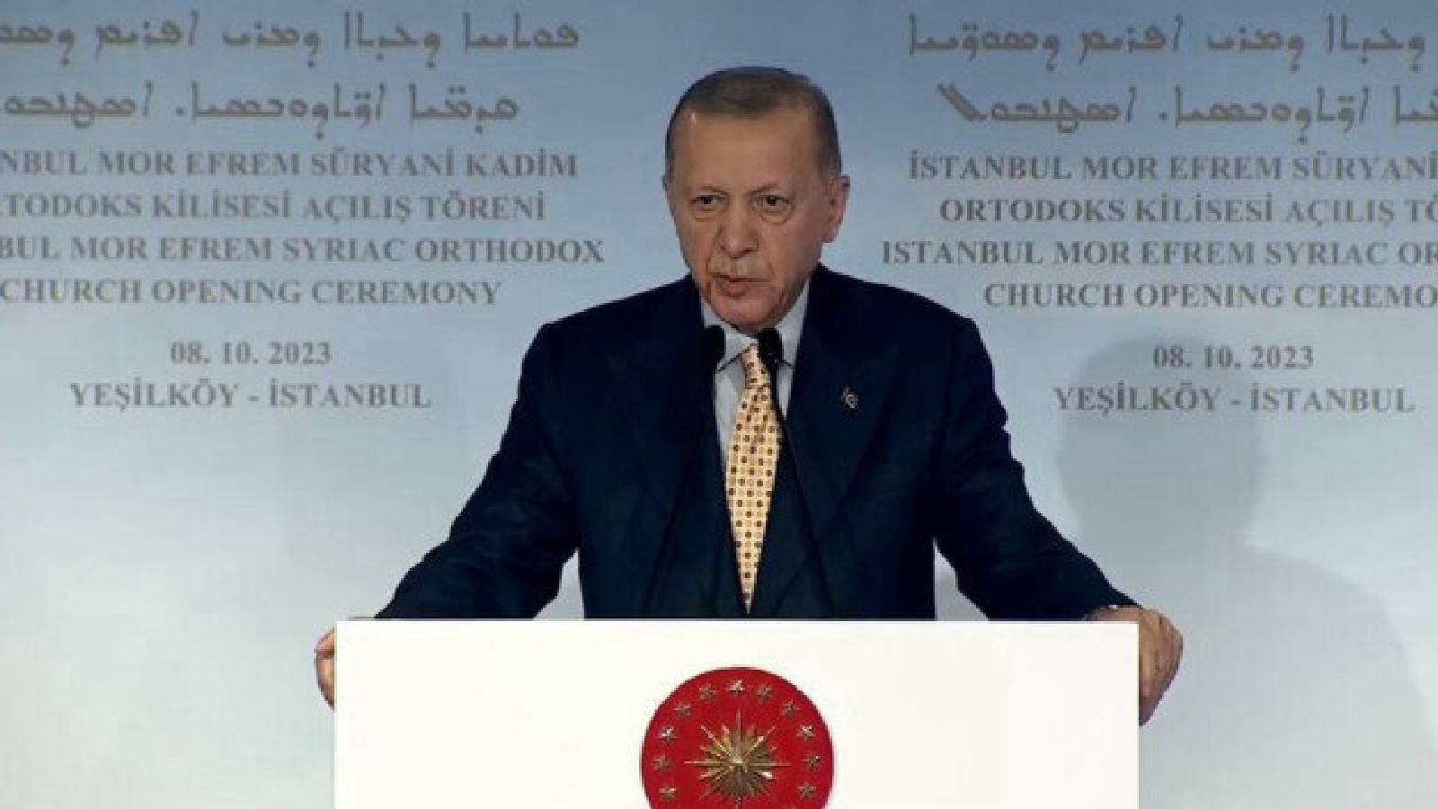 Cumhurbaşkanı Erdoğan: Filistin devleti ertelenemez