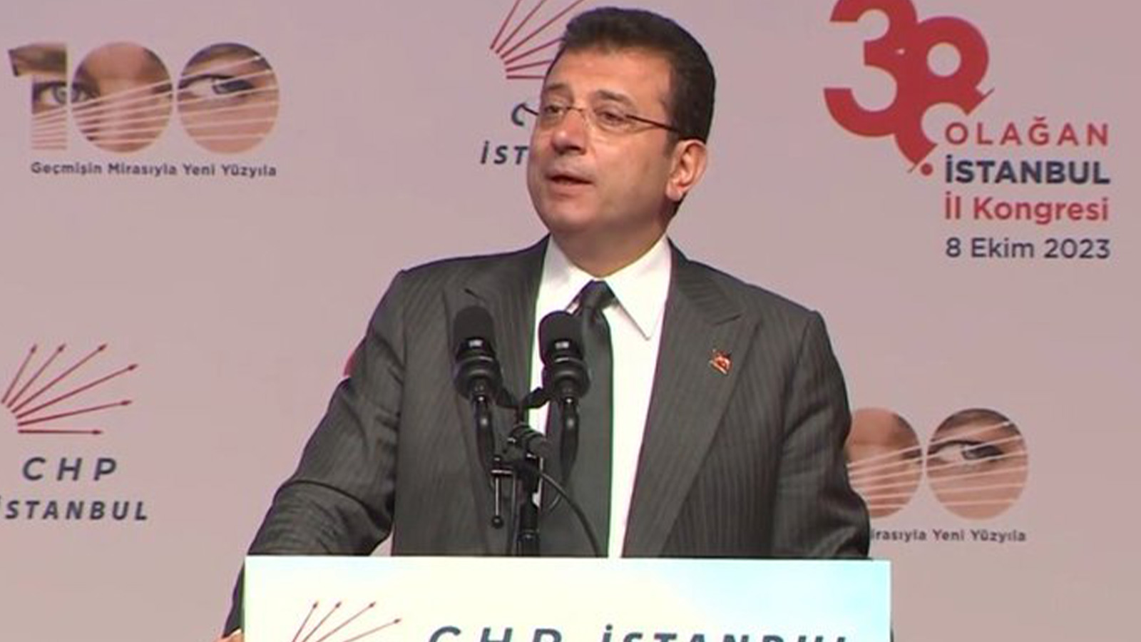 İmamoğlu, CHP kongresinde "değişim" dedi! Sözleri sloganla kesildi