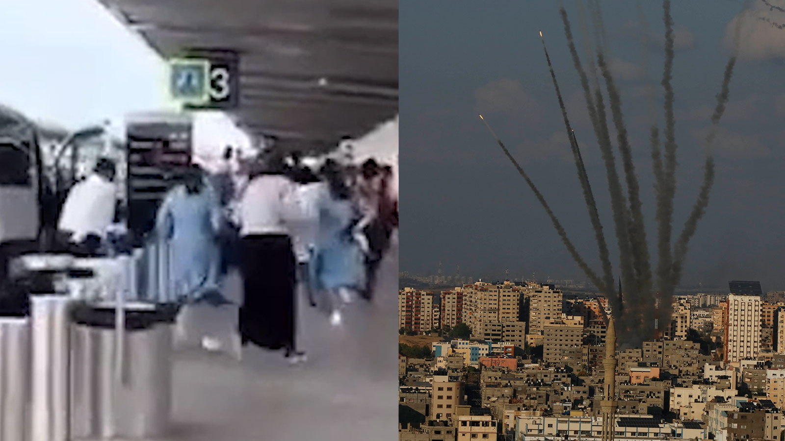 Hamas roket yağdırdı... Aşkelon'da kaçış başladı!