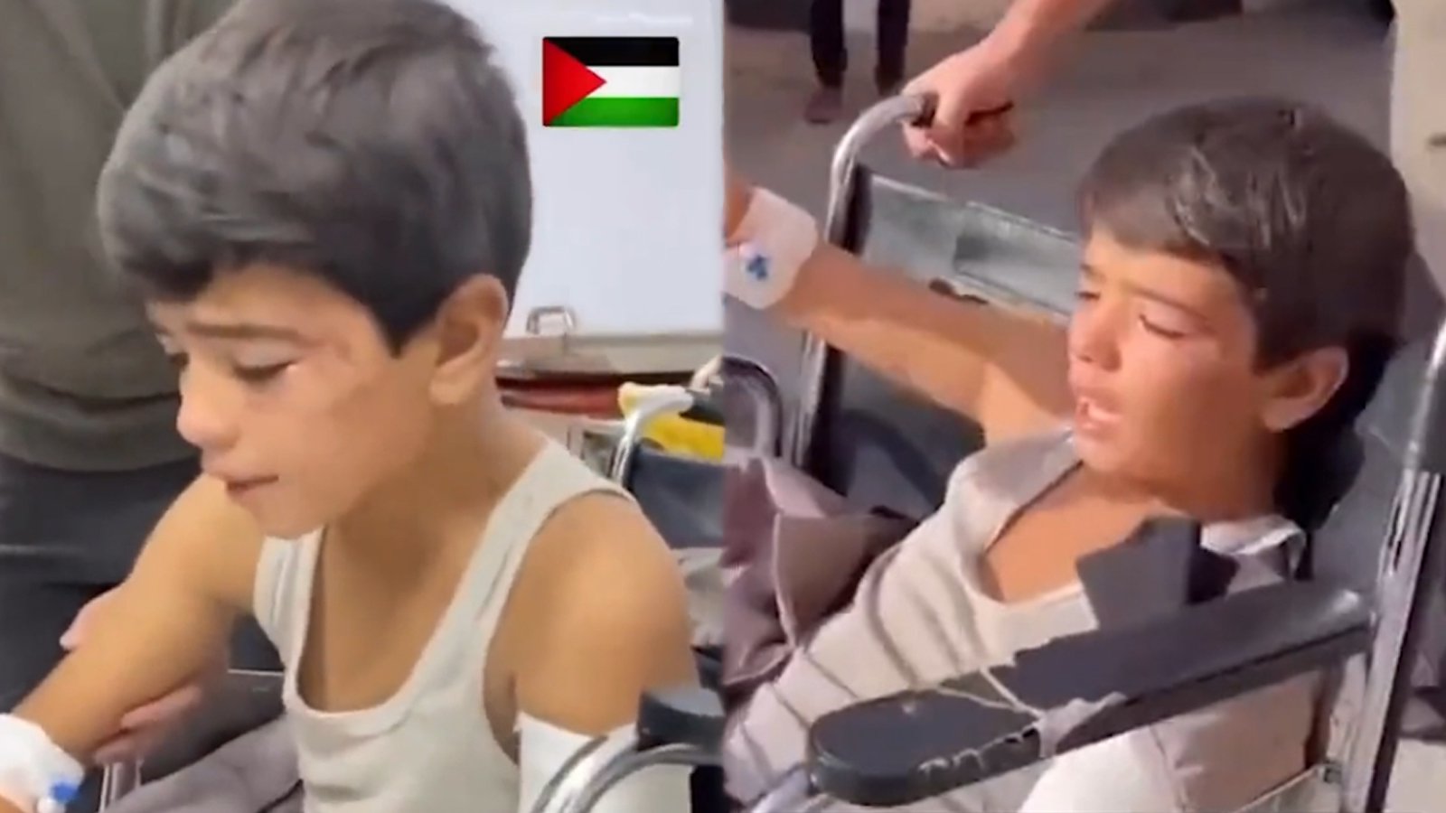 Filistinli çocuğun ölen kardeşine ağıtı yürekleri dağladı!