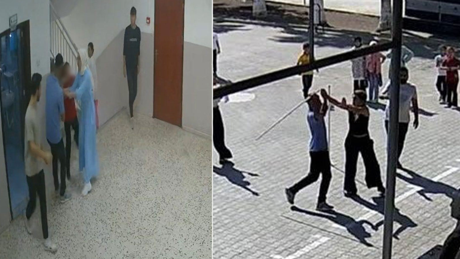 Okulda dehşet: Kız kardeşini dövmeye kalktı, araya giren öğretmenlere saldırdı