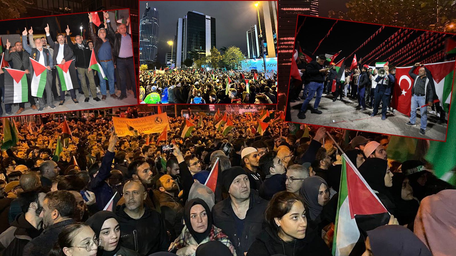 Türkiye genelinde İsrail protesto ediliyor