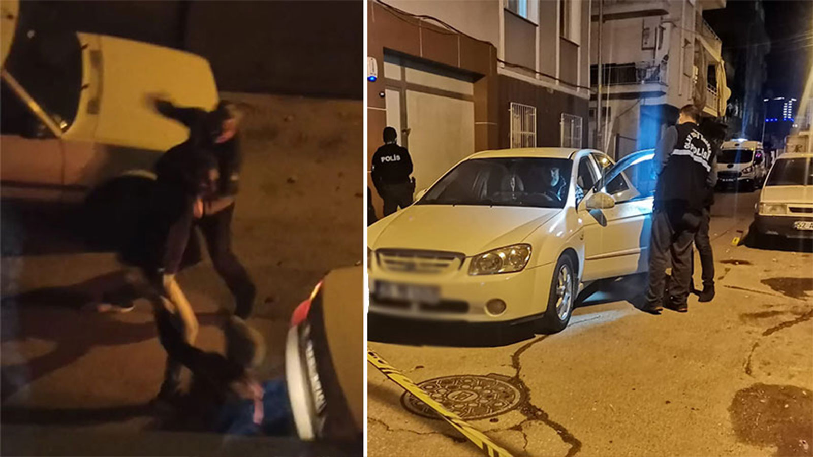İzmir'de dehşet dolu anlar: 1 ölü, 1 yaralı