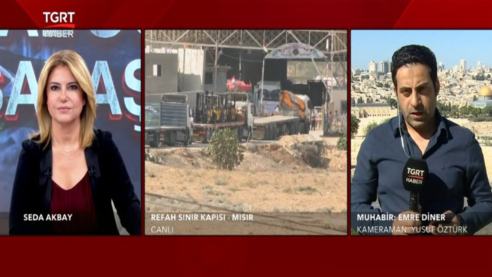 Refah sınır kapısı açıldı! 15 gün sonra Gazze’ye insani yardım