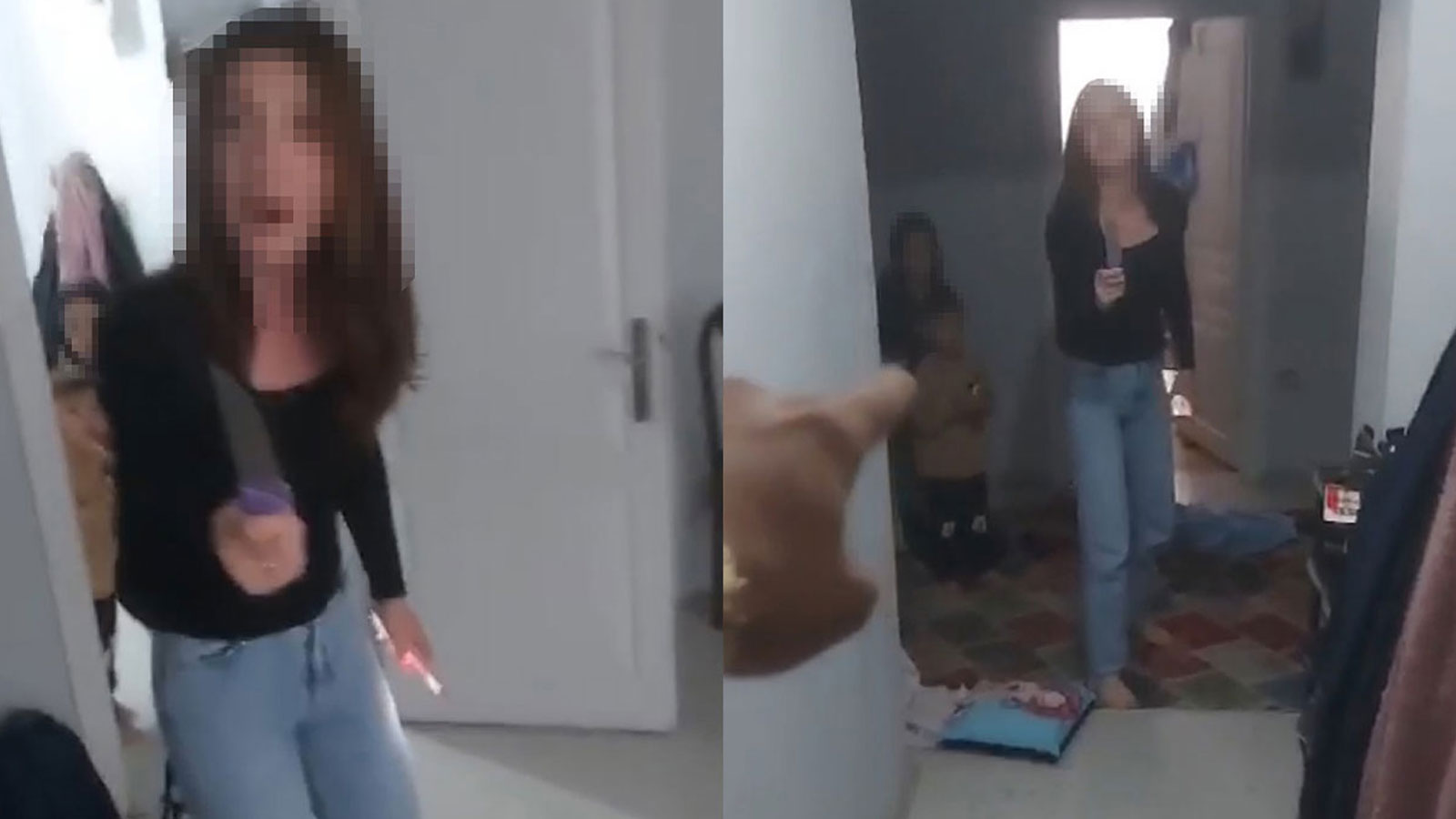 Kocasına ekmek bıçağıyla saldırdı! Çocuklarının gözü önünde bıçakladı