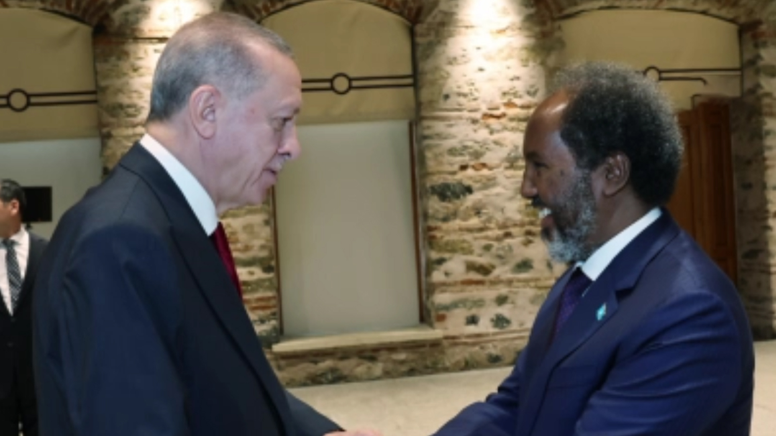 Cumhurbaşkanı Erdoğan, Somalili mevkidaşı ile görüştü
