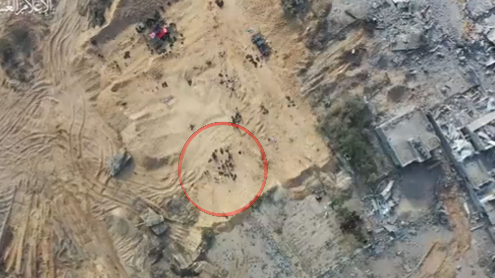 Hamas, Gazze'ye giren İsrailli askerlere saldırının görüntülerini paylaştı