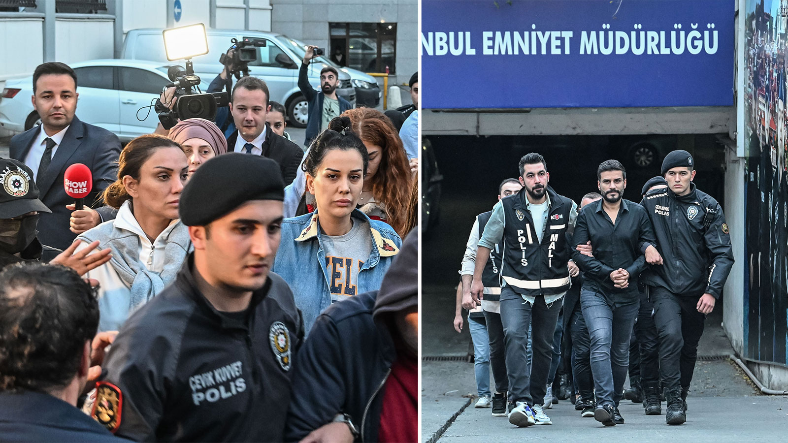 Dilan ve Engin Polat çifti sağlık kontrolü için Kartal'a getirildi