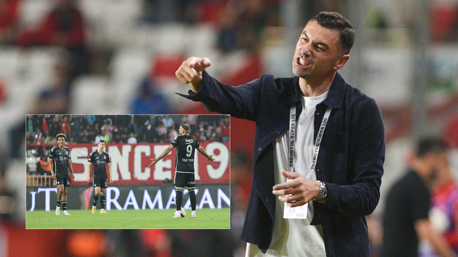 Burak Yılmaz maçtan sonra öfke patlaması yaşadı!