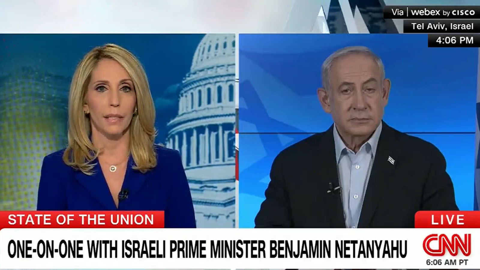 CNN spikerinin sorusuna sinirlenen Netanyahu ABD'ye ateş püskürdü