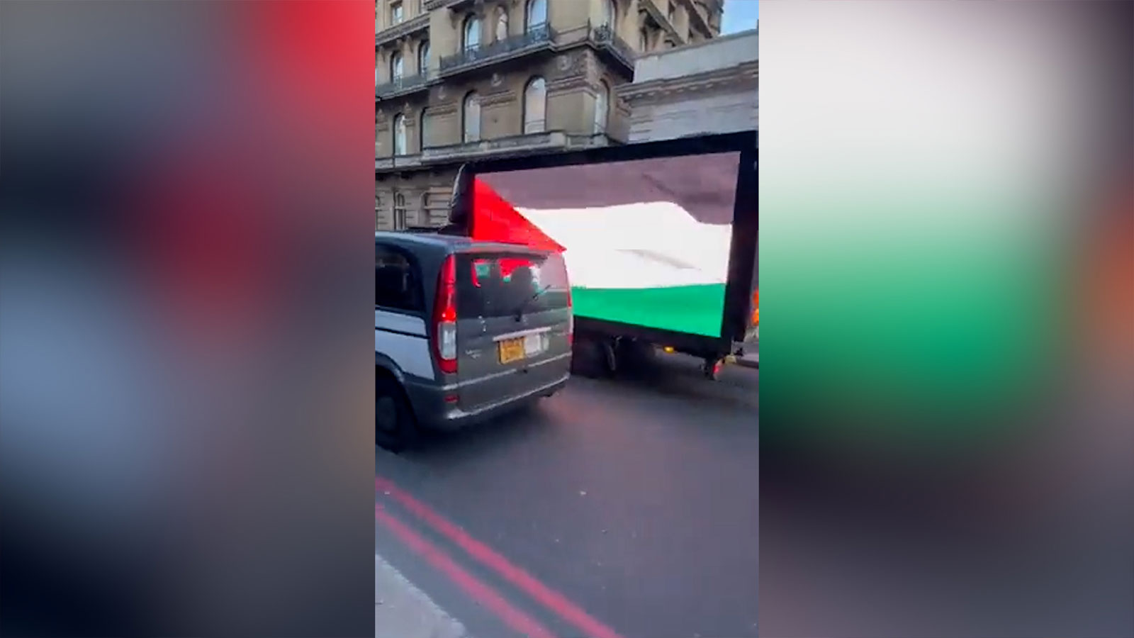 İngiliz aktivistler İsrail zulmünü Londra sokaklarına taşıdı