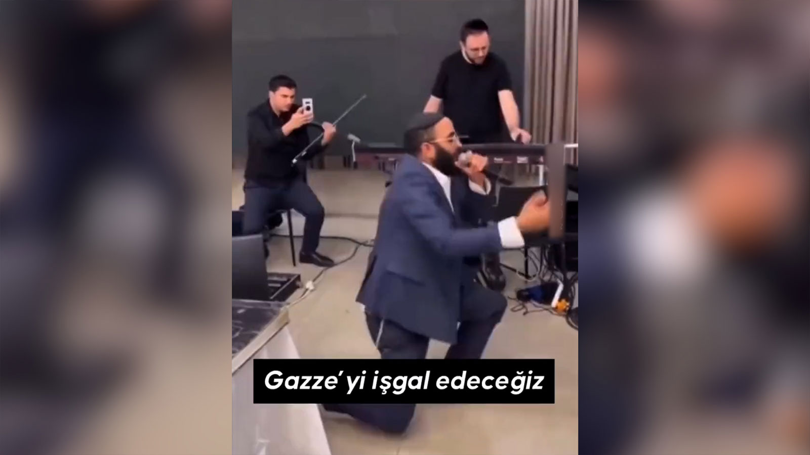 İsrailli Yahudiler düğün eğlencesinde Gazze katliamını kutladı