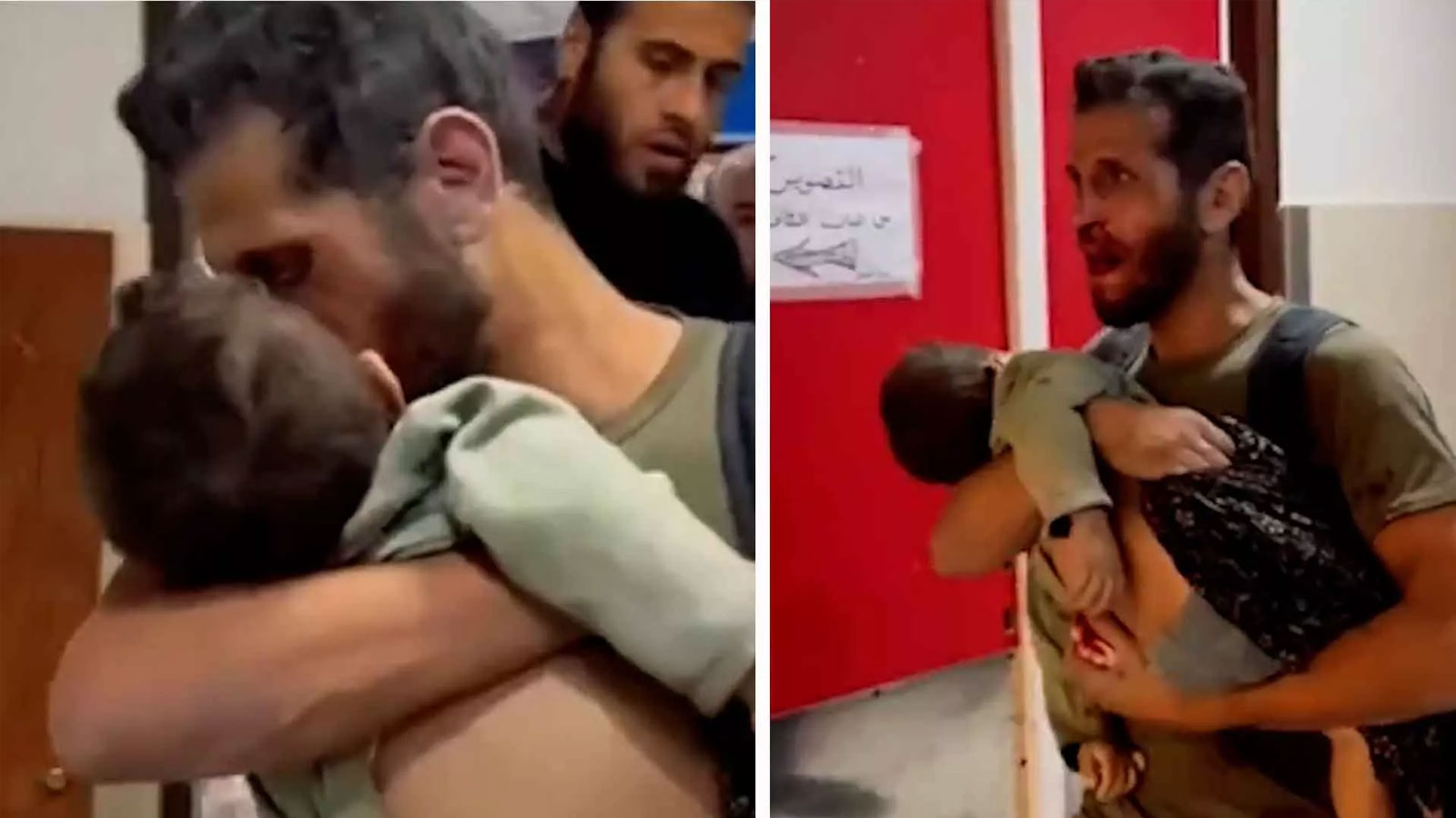 Gazze'den yürek burkan görüntüler! Oğlunun cansız bedenini defalarca öptü