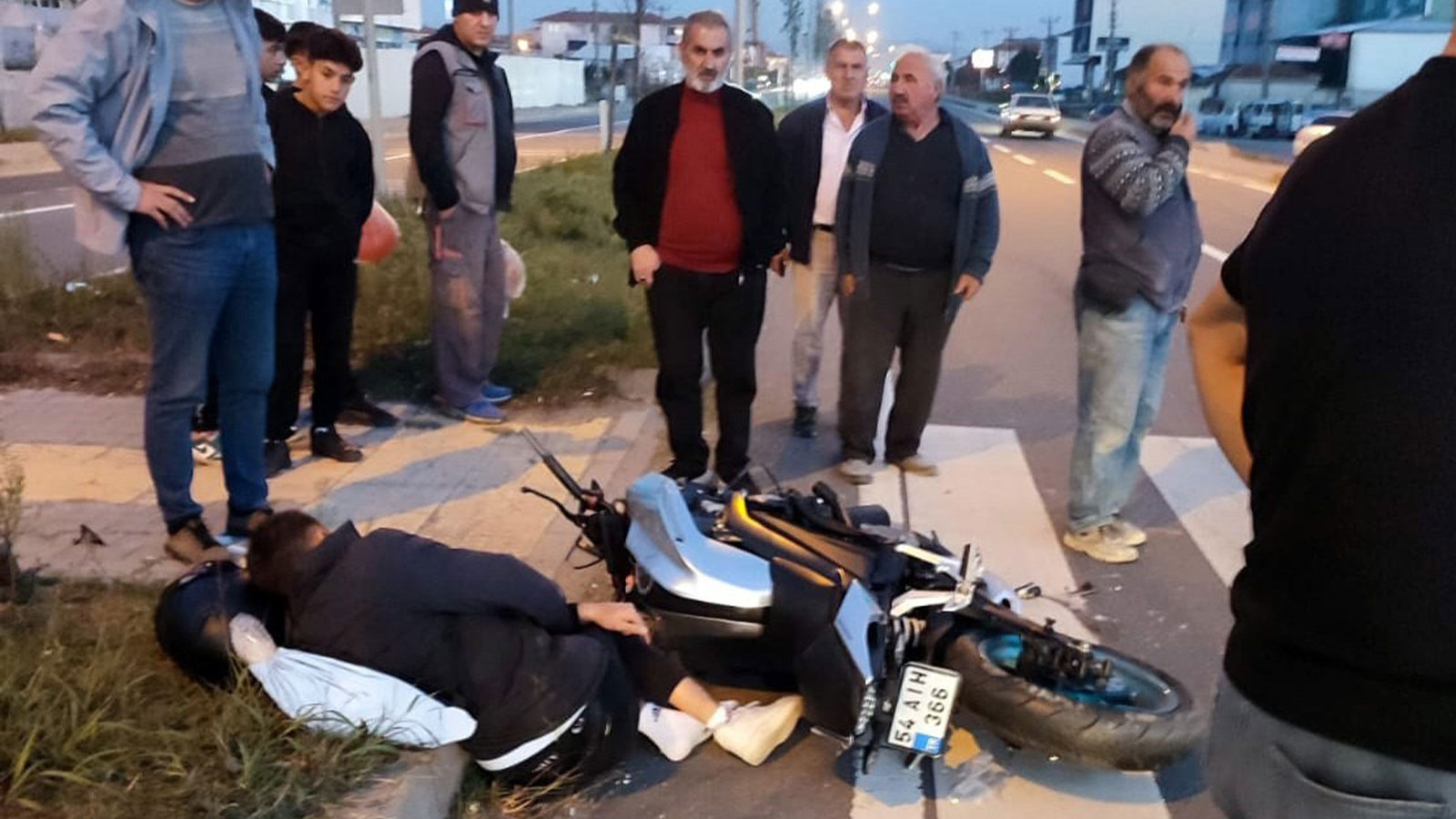 Dikkatsizlik ve kural ihlalinin getirdiği kaza kamerada