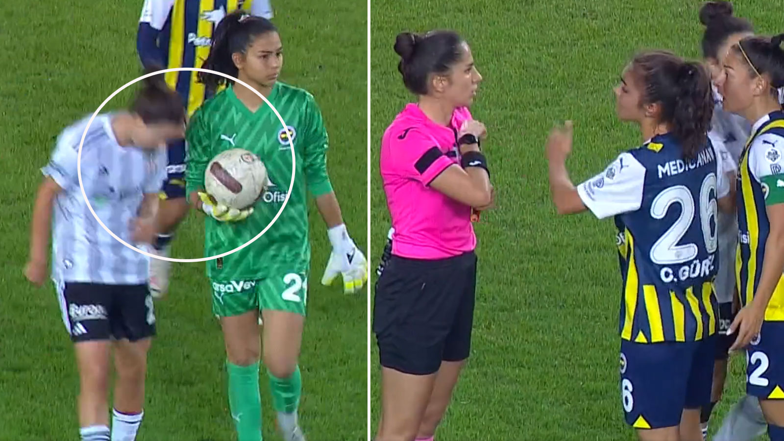 Derbideki ilginç gole kimse anlam veremedi! Hakemin kararları Fenerbahçe'yi çıldırttı