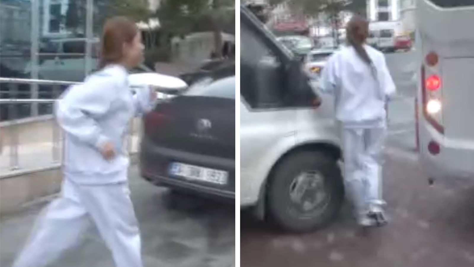 Banu Parlak serbest bırakıldı, adliyeden koşarak uzaklaştı