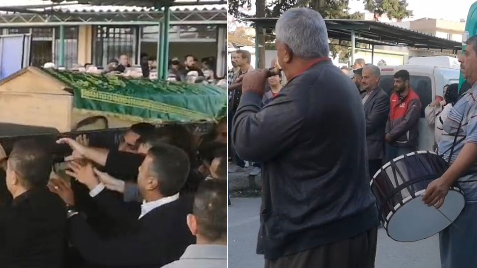 Kulüp başkanının cenazesinde davul zurna çalındı