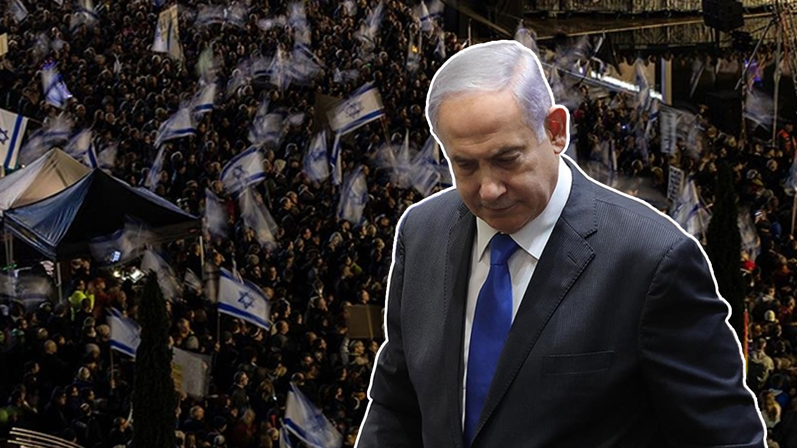 Netanyahu karşıtı İsraillilerden istifa çağrısı! 'Hapse girmeli, bir daha asla dönmemeli'