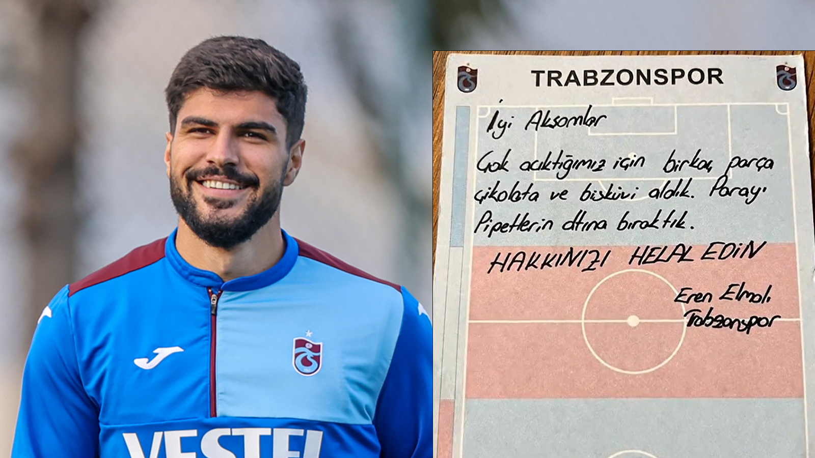 Havaalanında acıkan Trabzonsporlu futbolcular bakın ne yaptı!