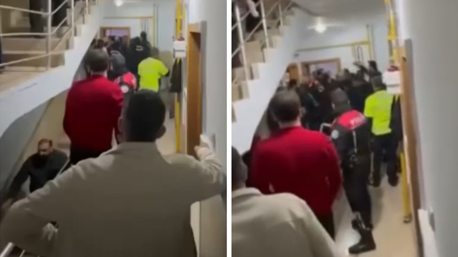 Hırsız kapıyı kilitleyip ev sahibini içeri almadı