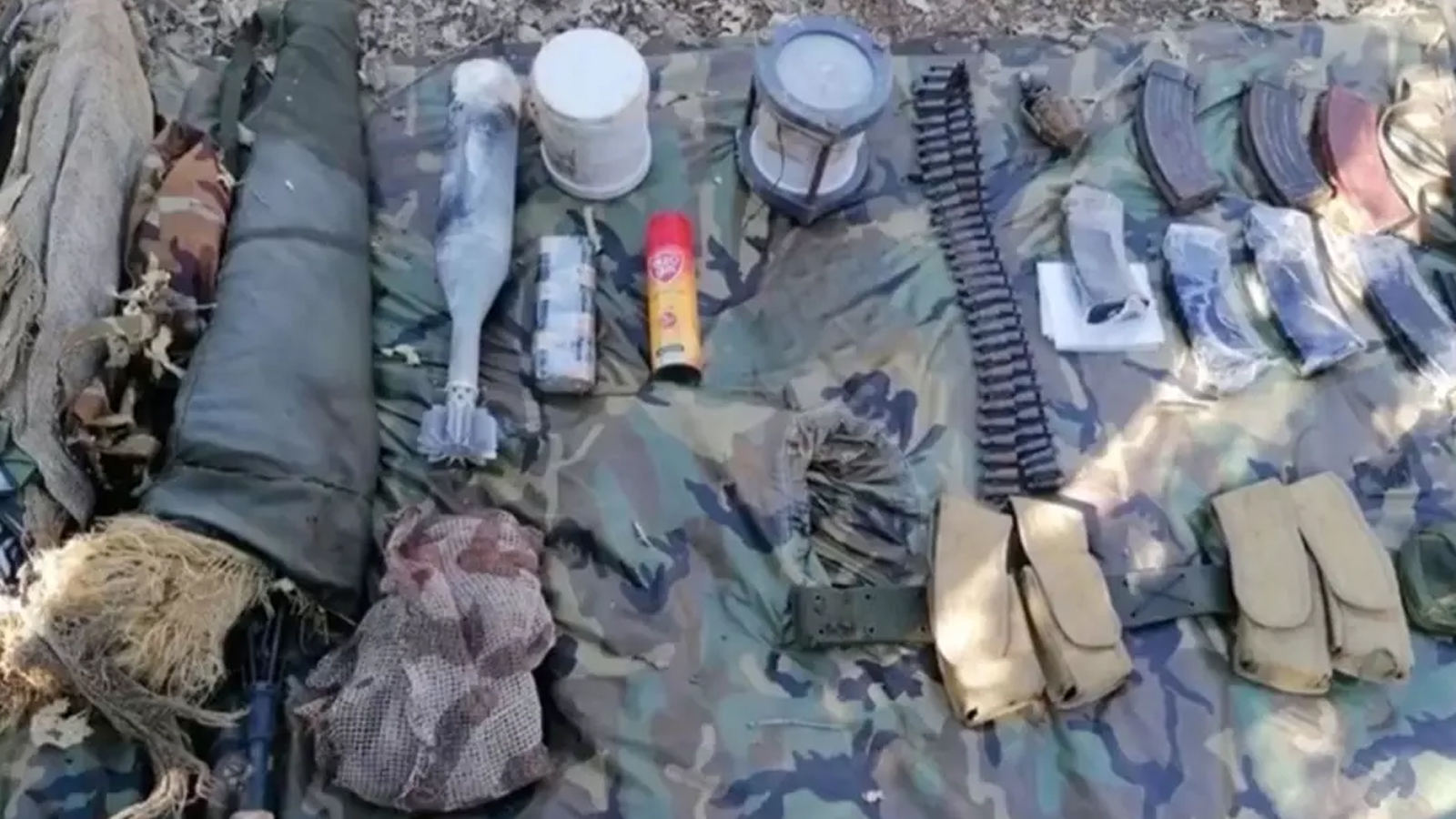 Teröristlere darbe üstüne darbe! Kullandıkları mağara ve malzemeler ele geçirildi