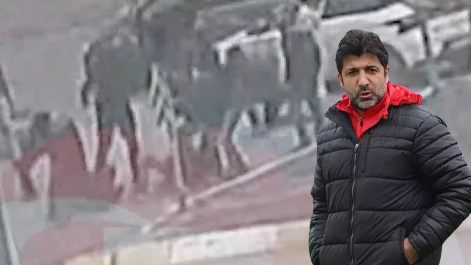 Milli futbolcu ve eşi cadde ortasında öldüresiye dövüldü! Dehşet anları kamerada...