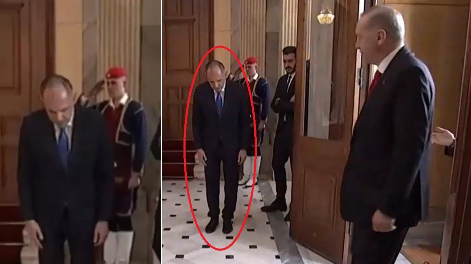 Yunan bakan Erdoğan'ı eğilerek selamladı, ortalık karıştı!