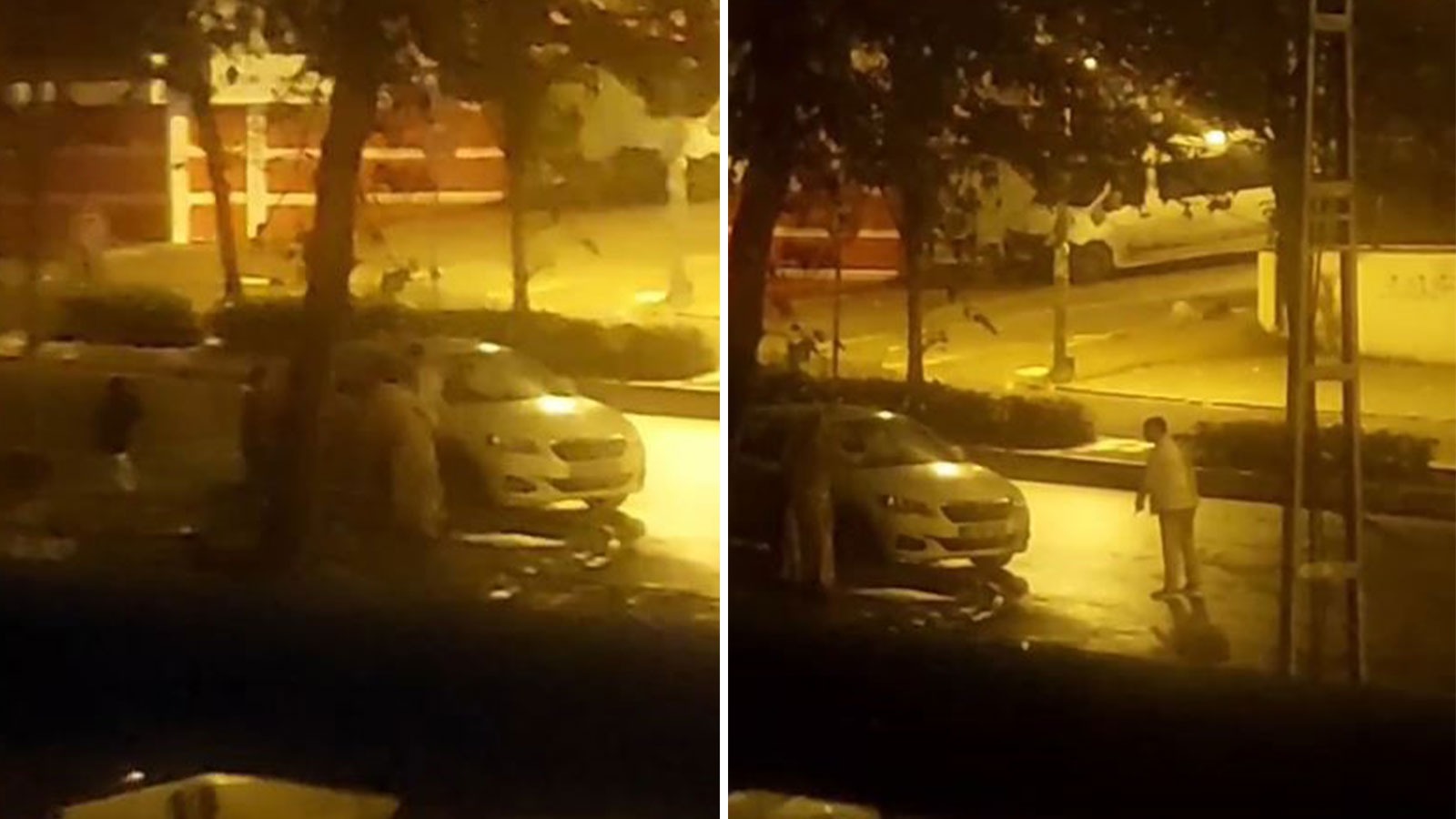 Esenyurt'ta dehşet anları! Kadını çocuklarının önünde darp etti
