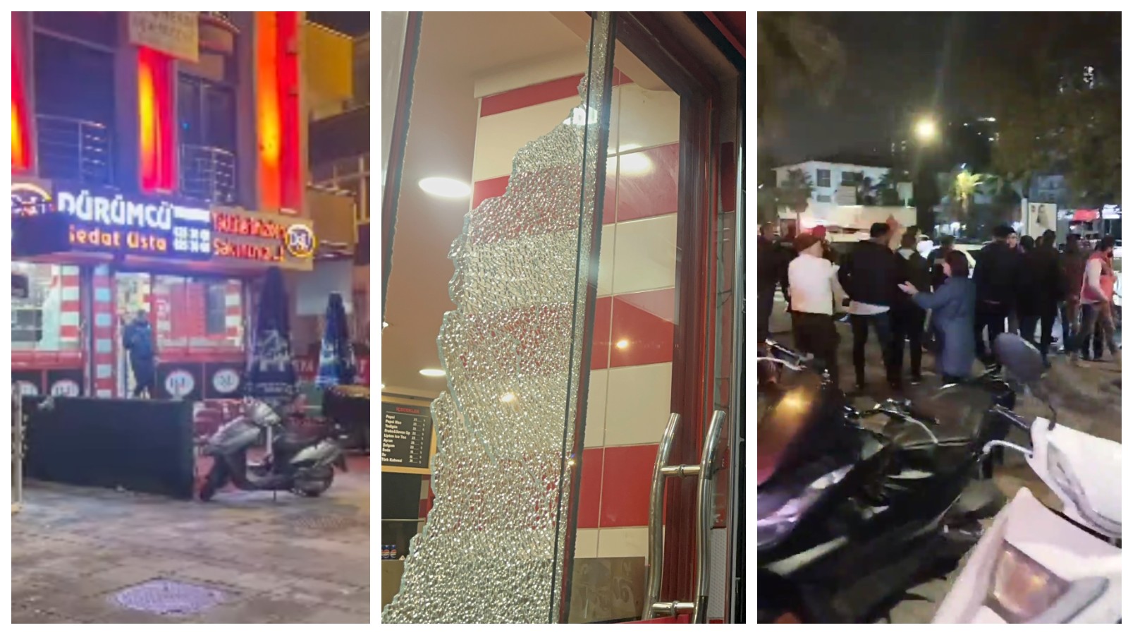 Eyüpsultan’da restorana düzenlenen pompalı silahlı saldırının görüntüleri ortaya çıktı