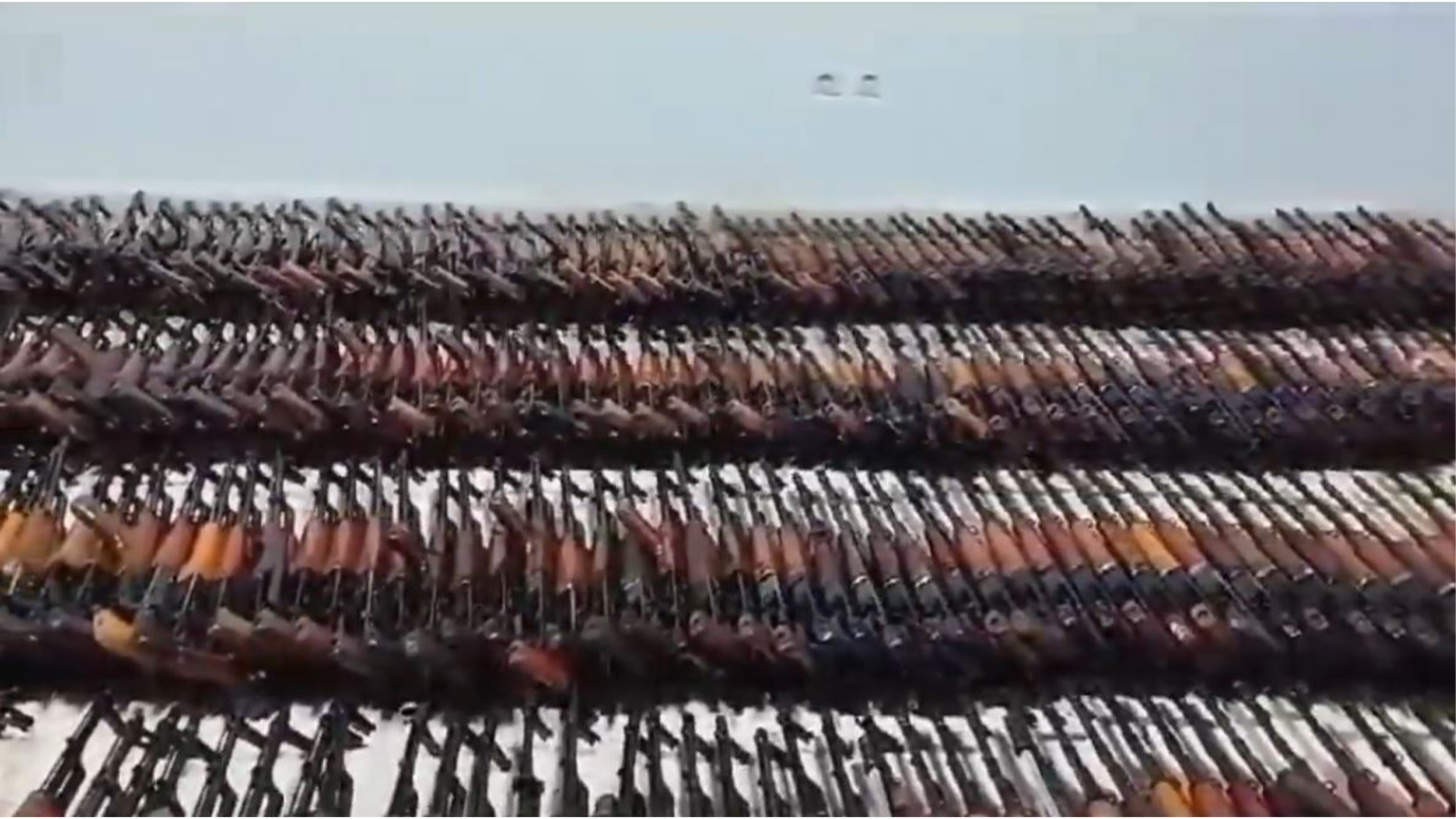Bölücü terör örgütüne cephane darbesi! Tek seferde ele geçirilen en yüksek silah rakamı