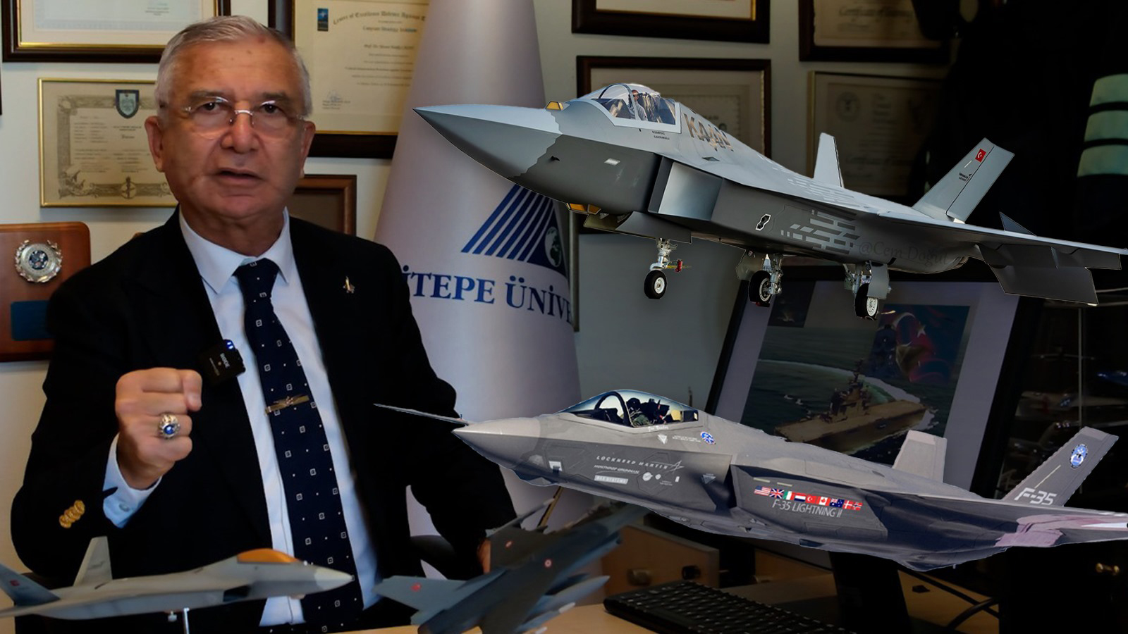 Kaan, F35'lerden daha mı iyi ? Prof. Dr. Mesut Hakkı Caşın'dan dikkat çeken açıklama
