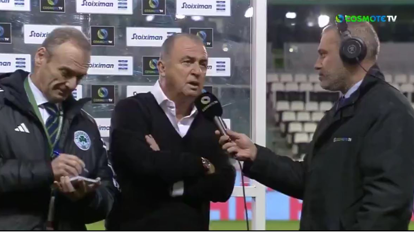 Fatih Terim'in ilk maç sonu röportajı! İtalyanca konuşması dikkat çekti