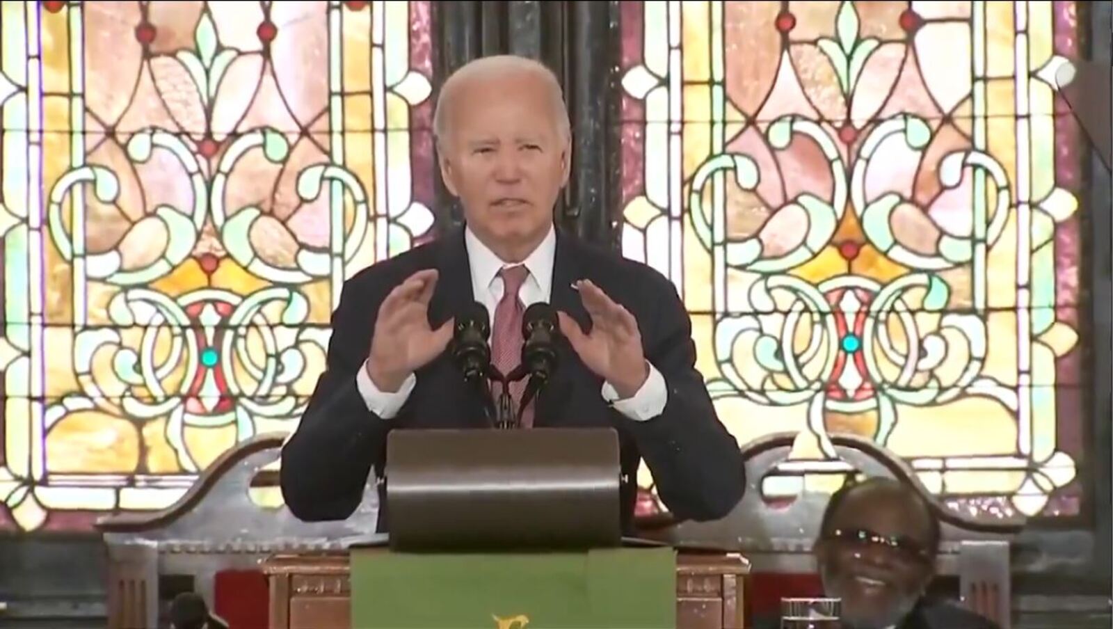 ABD başkanı Biden'ın sesi Gazze için kesildi