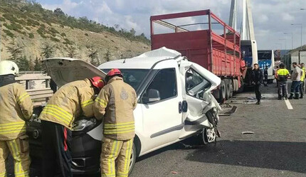 Yavuz Sultan Selim Köprüsü'nde zincirleme kaza! Polis ve sağlık ekipleri sevk edildi - gundem