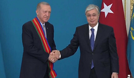 Astana’da tarihi zirve! Cumhurbaşkanı Erdoğan’a devlet nişanı - gundem