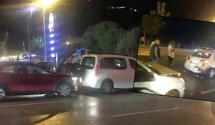 Denizli'de yağışın ardından 10 araç zincirleme kazaya karıştı! Yaralılar var  - gundem