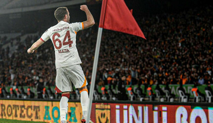 Juan Mata'nın ilk gol sevinci...