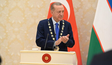 Özbekistan'dan Cumhurbaşkanı Erdoğan’a devlet nişanı! - dunya