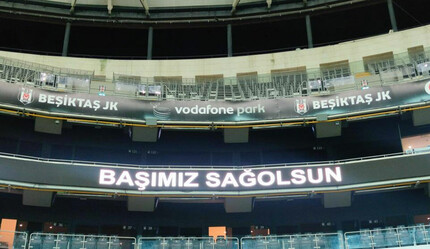 Spor dünyası Taksim için tek yürek oldu! Beşiktaş stadında taziye mesajı - spor