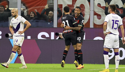 Milan'ı zirve yarışında tutan son dakika golü! Milan - Fiorentina (2-1 Özet) - spor