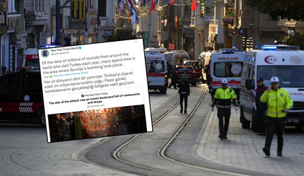 New York Times’tan skandal başlık: Taksim’deki saldırıyı ‘turizm’ vurgusuyla servis etti, sosyal medya ayağa kalktı! - ekonomi
